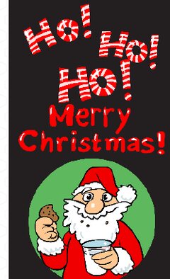 Ho Ho Ho Merry Christmas animacija